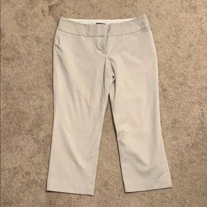 Express khaki capris.
